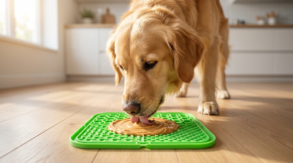 CalmPaws licking mat with suction base